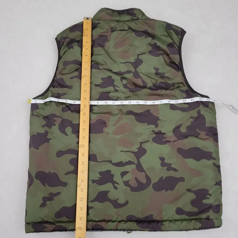 Weatherproof Vintage Men's Reversible Vest Camo Large Excellent